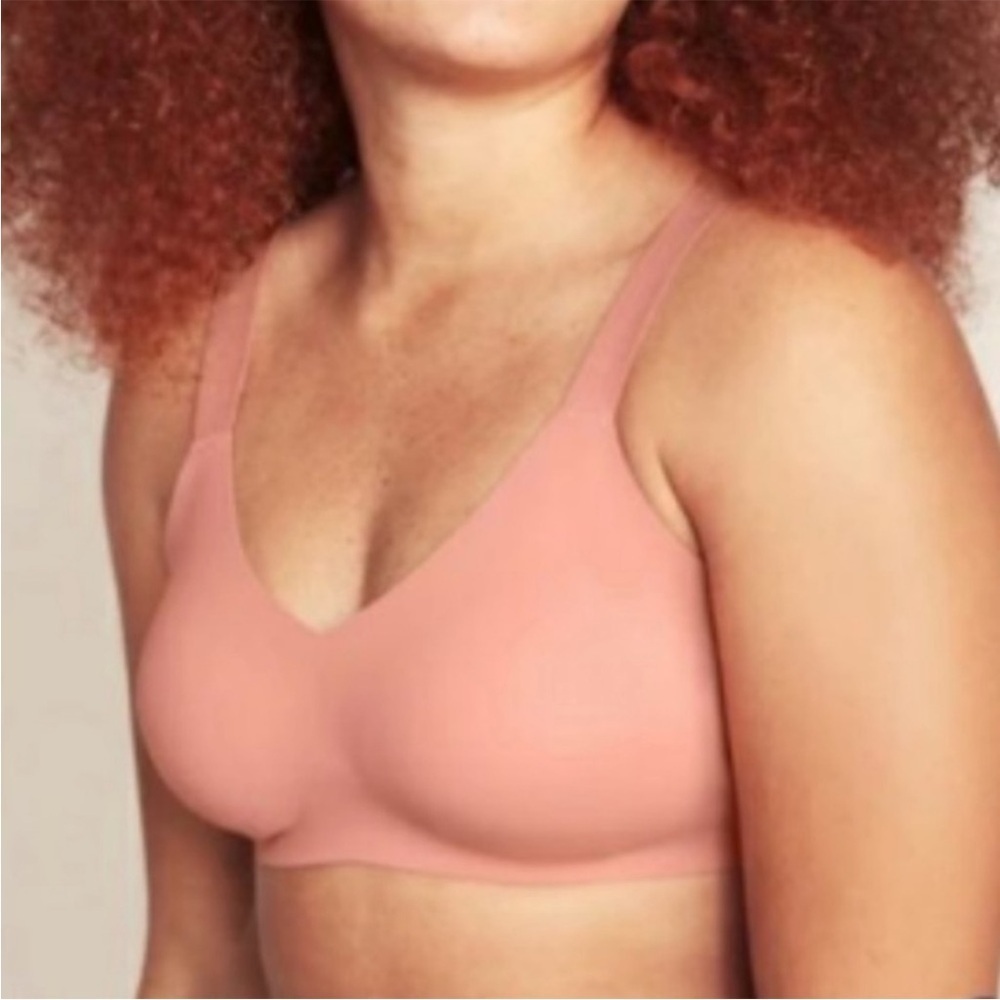 KNIX Pink Seamless Bra